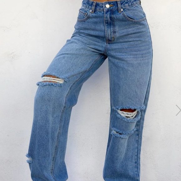 Tiger Mist Sofi Straight Jean XS - Picture 1 of 2